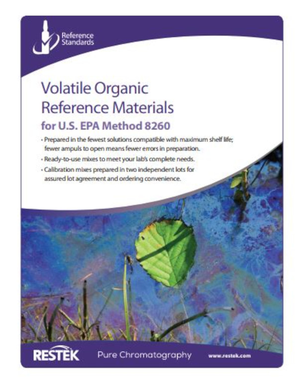 Restek Volatile Organic Reference Material